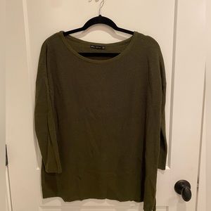 Zara green knit